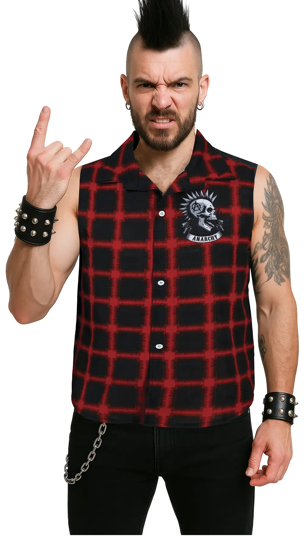 Punkskjorte til herrer