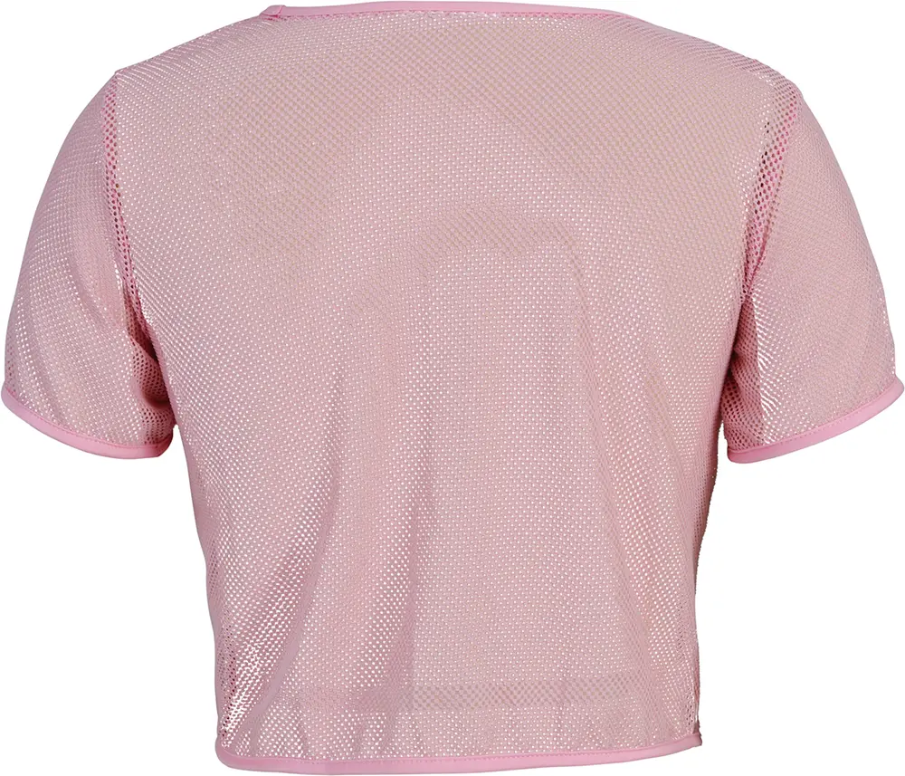 Net-T-shirt til fest til damer