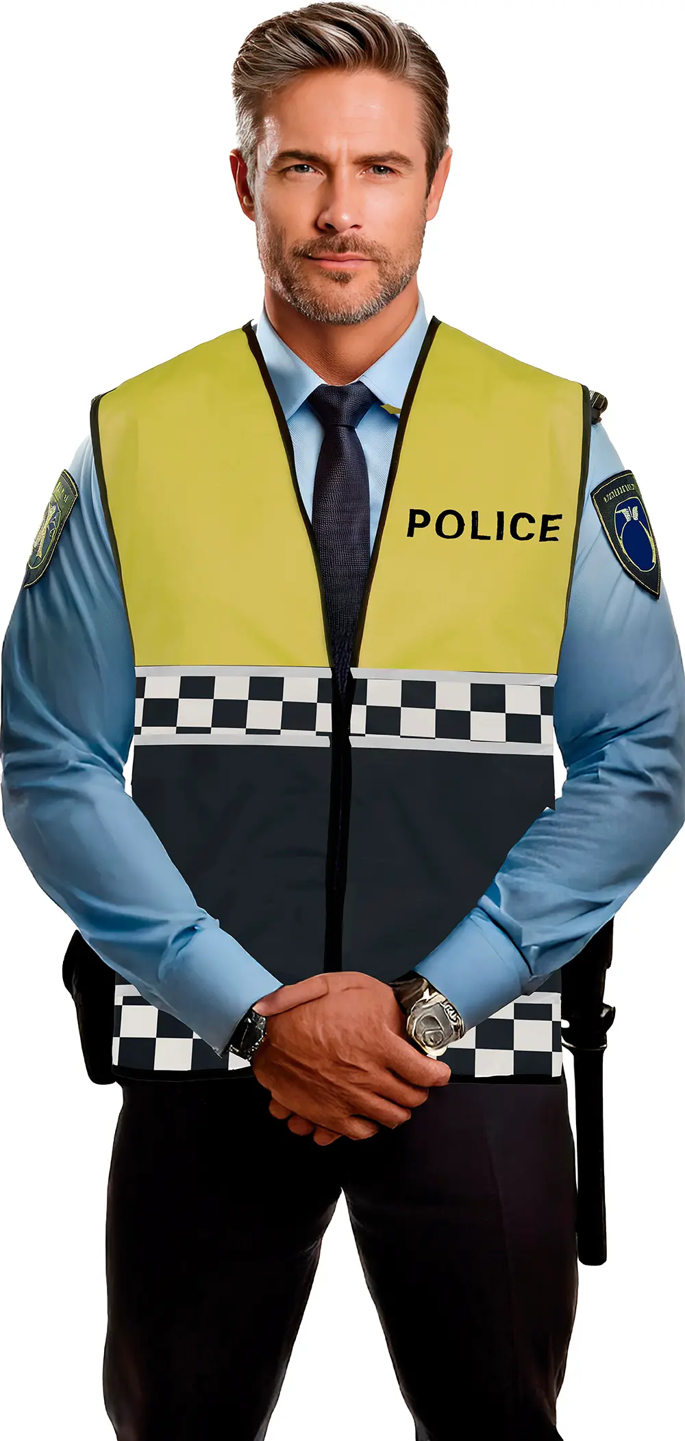 Gul politivest til voksne