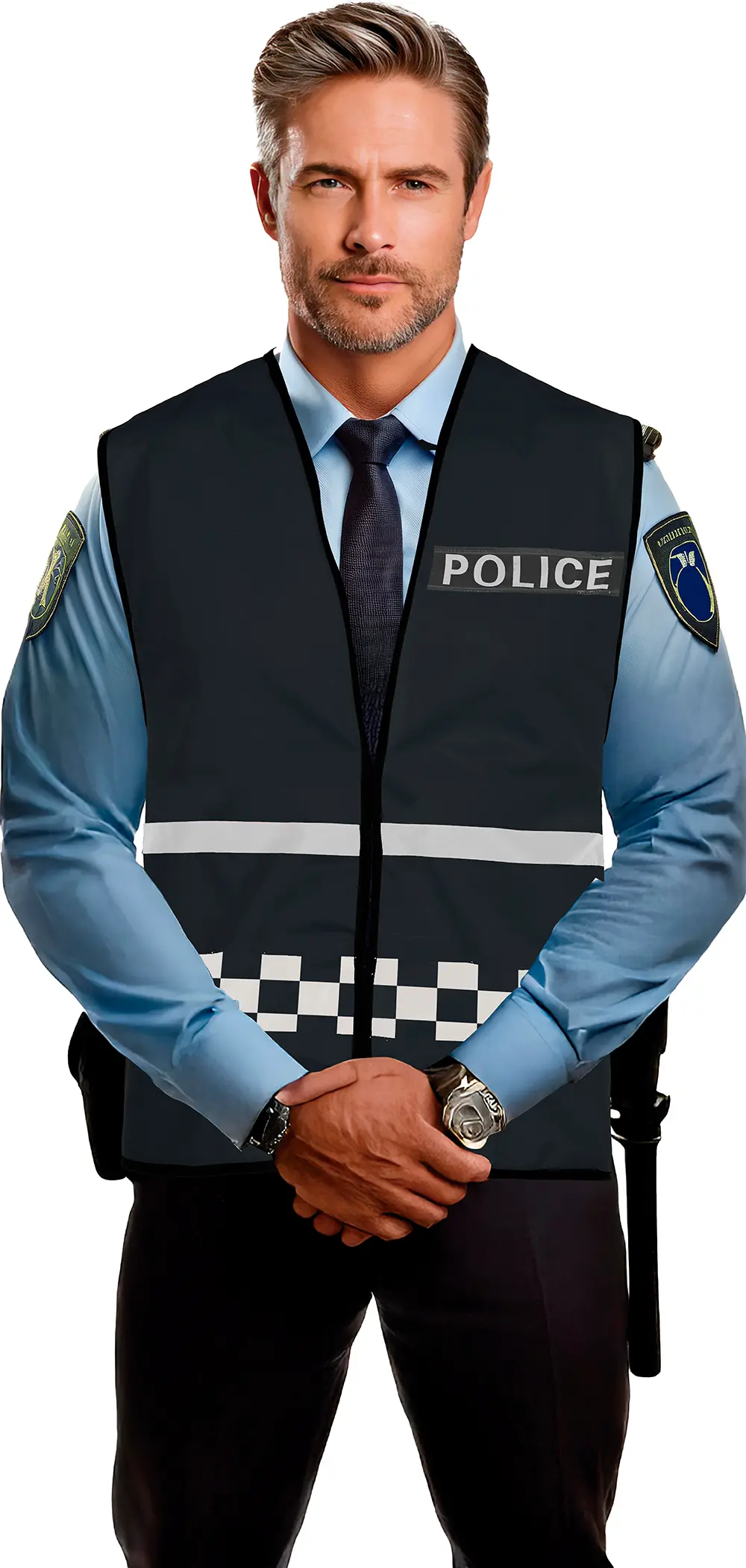 Sort politivest til voksne