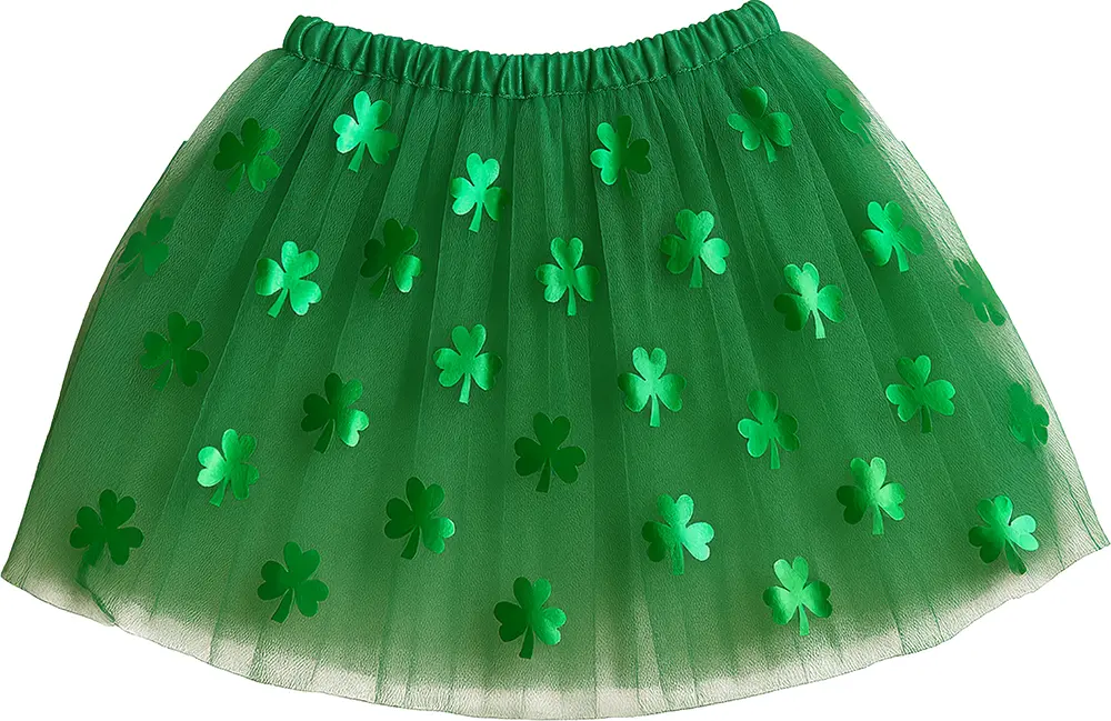 St. Patrick-tutu til voksne, 40 cm