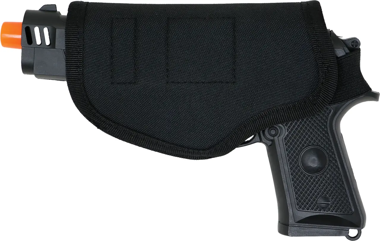 Hylster med pistol, sort