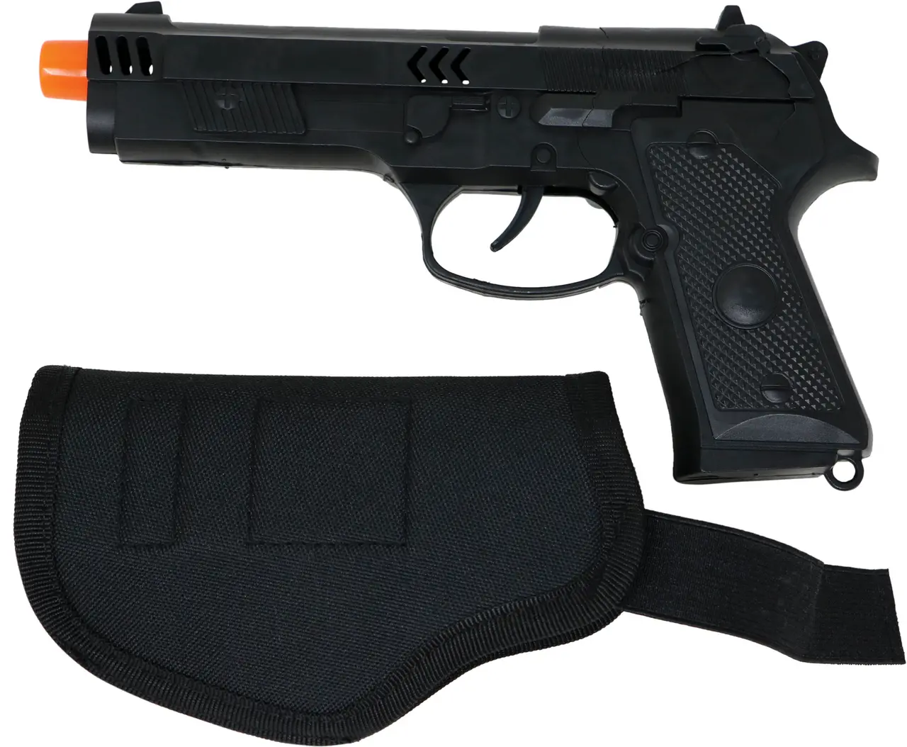 Hylster med pistol, sort
