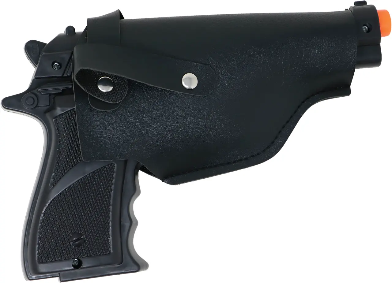 Pistol med hylster