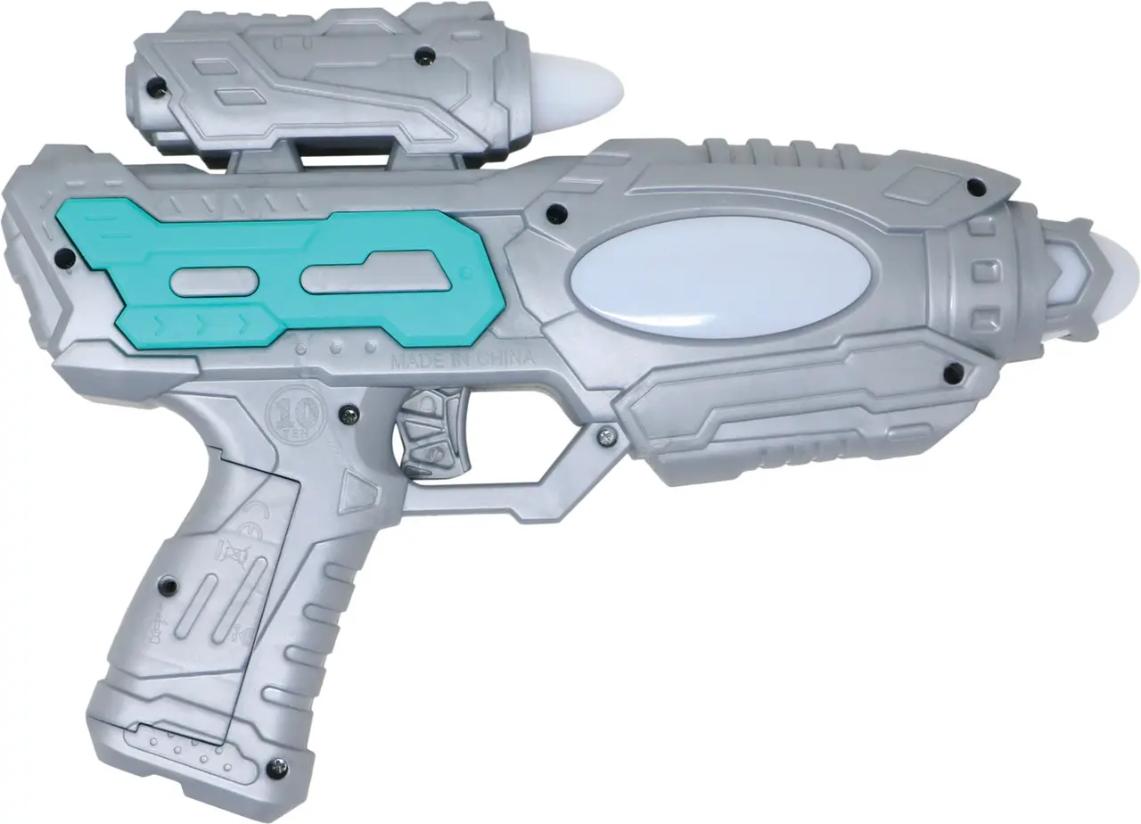 Rumpistol med lys og lyd, 25 cm