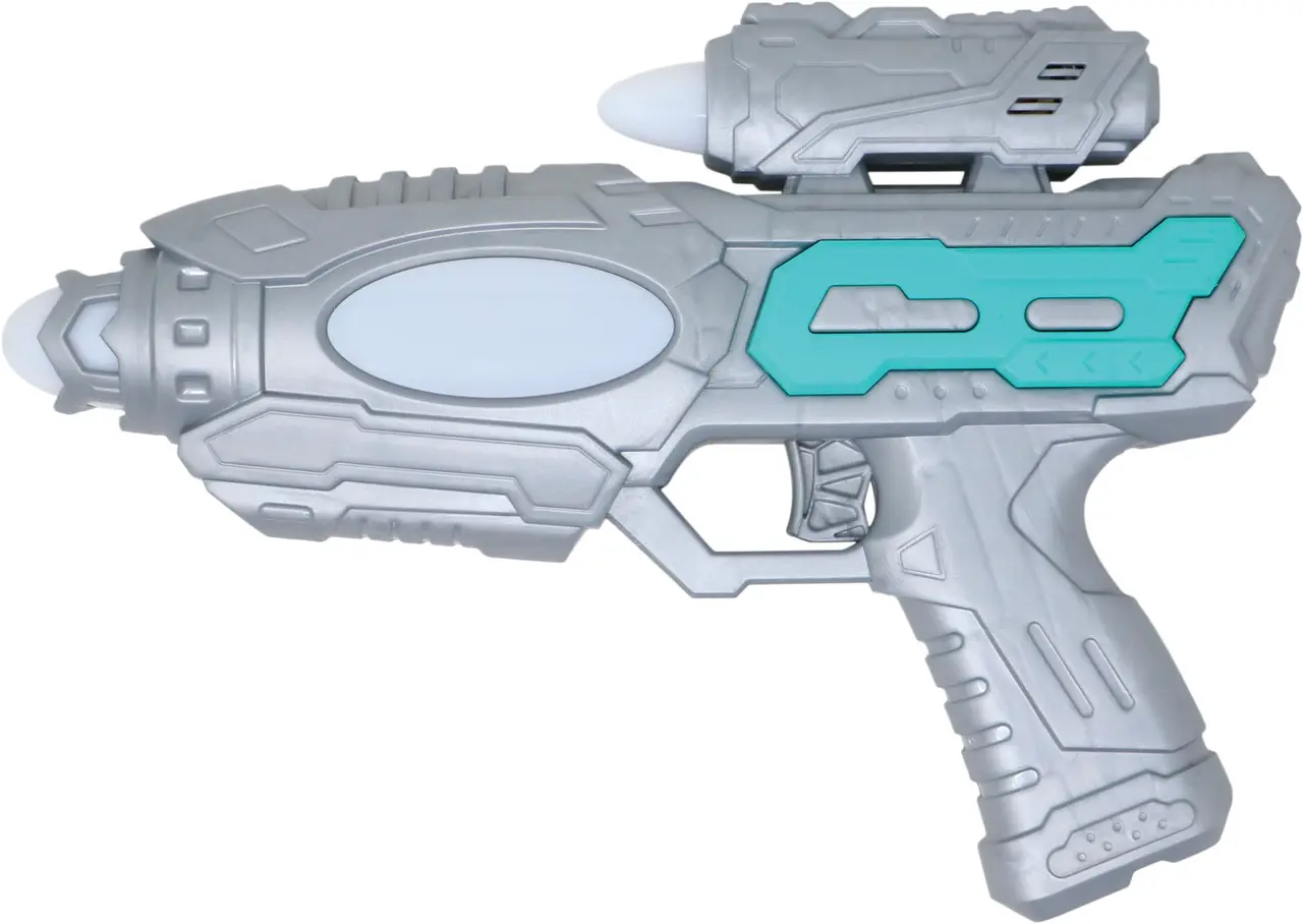 Rumpistol med lys og lyd, 25 cm