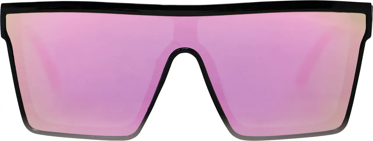 Sportssolbriller med spejlglas, 6,5 × 15 cm