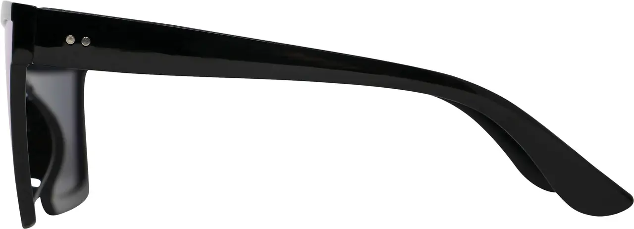 Sportssolbriller med spejlglas, 6,5 × 15 cm