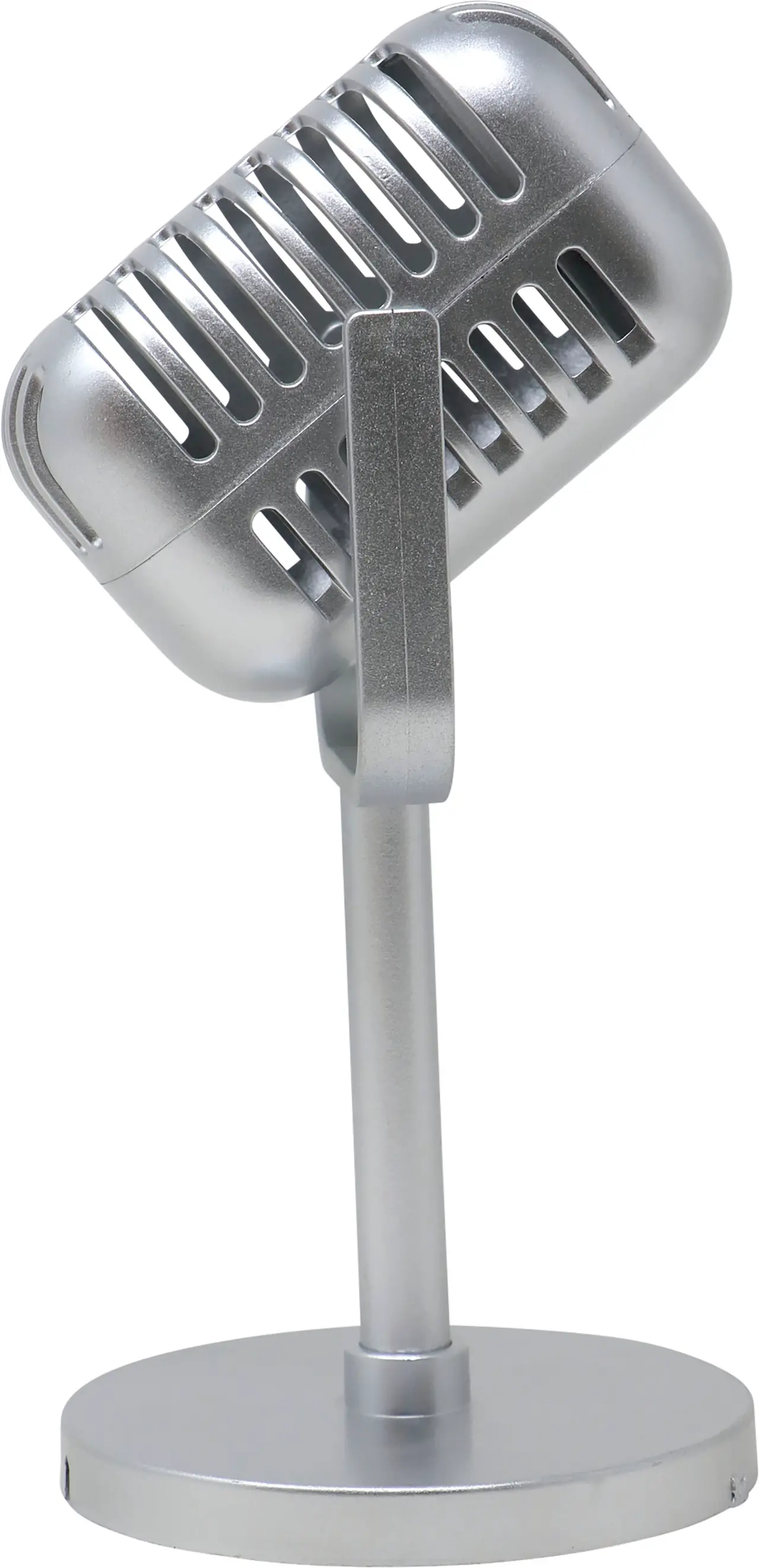Retromikrofon i PVC, 16 cm