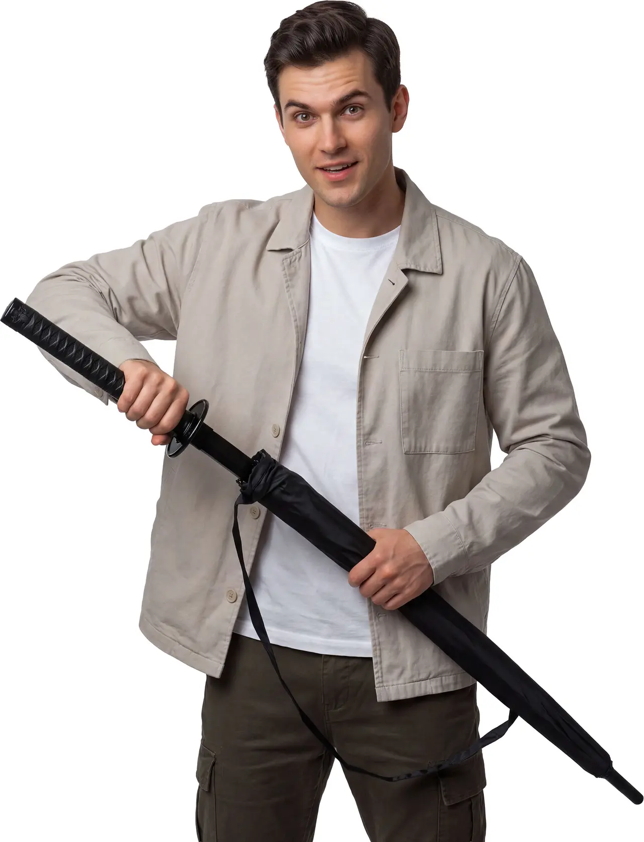 Katana-paraply, 120 cm