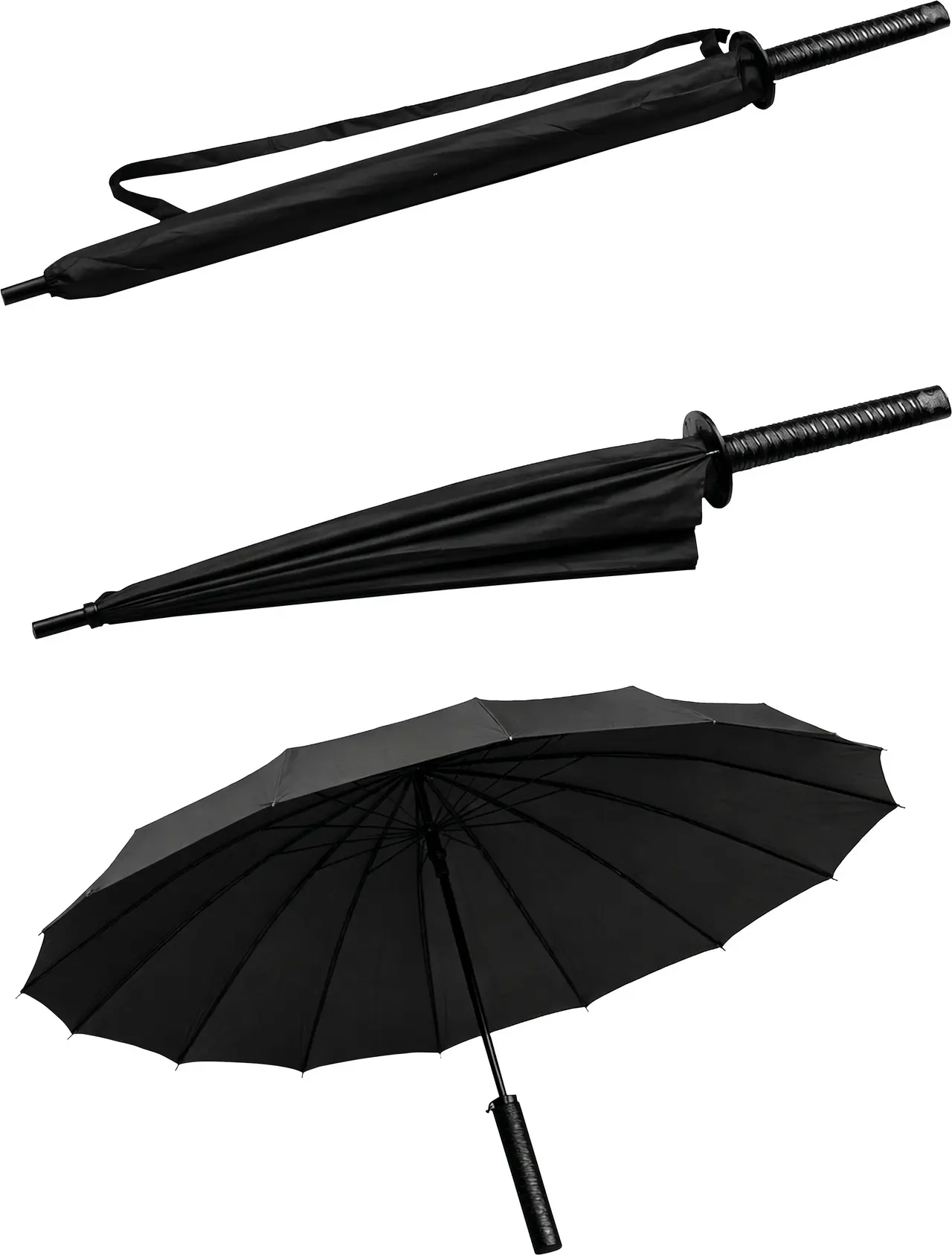 Katana-paraply, 120 cm