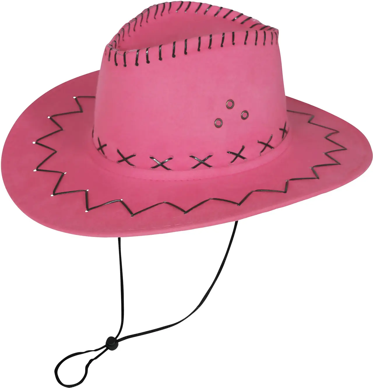 Pink cowboysæt med 3 dele
