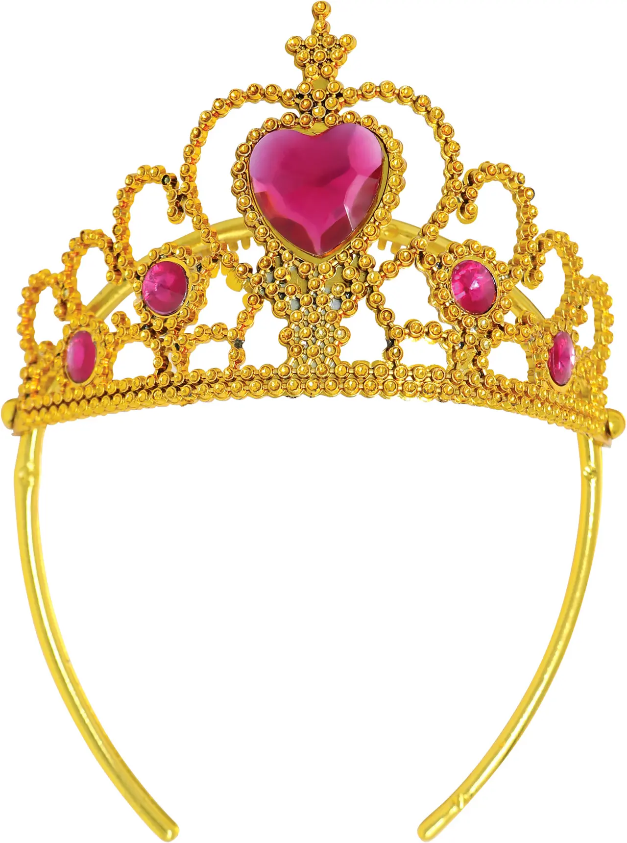 Prinsessesæt med 3 dele, gul, til børn