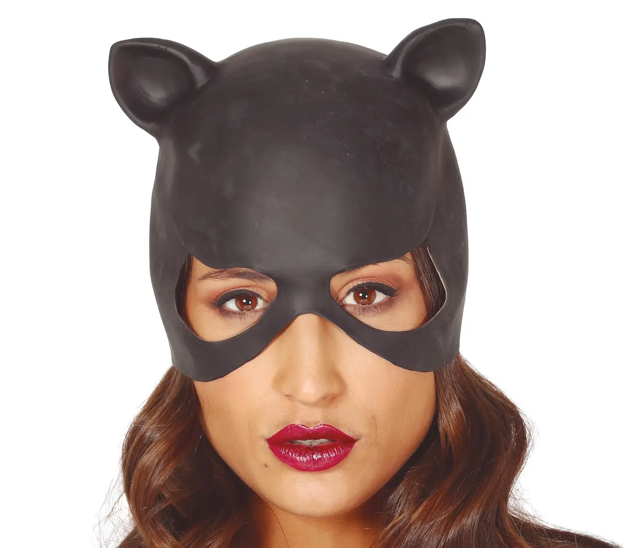 Kattekvindemaske i latex