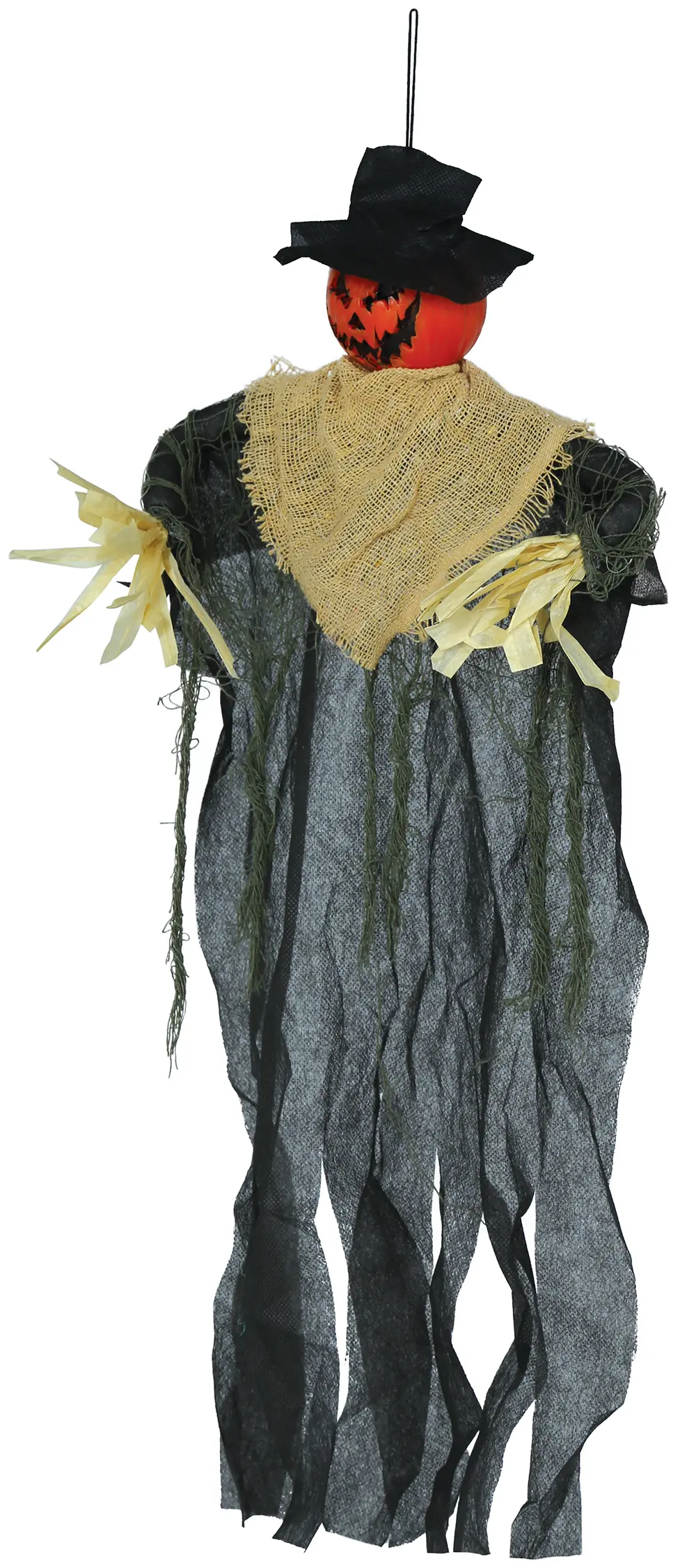 Hængende græskar-fugleskræmsel, 60 cm