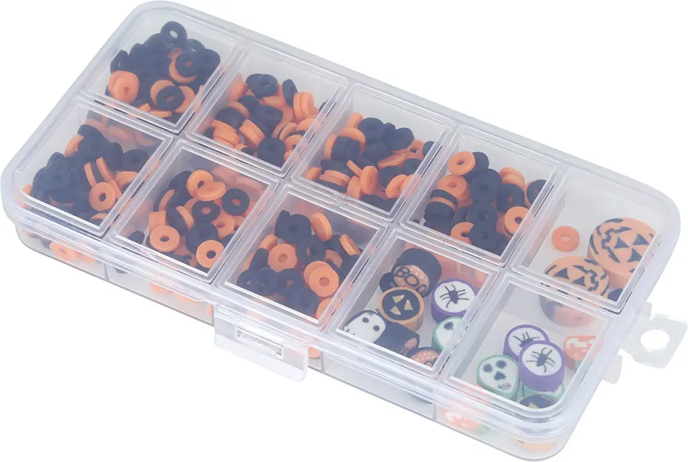 Æske med 512 dele til halloweenarmbånd, gør det selv