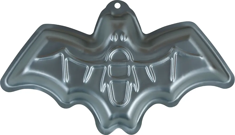 Flagermusform i aluminiumslegering, 32 × 19 cm