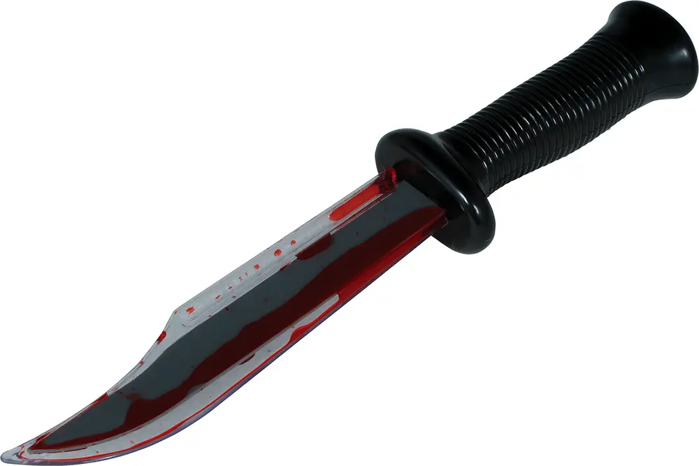 Blodig kniv, 34 cm