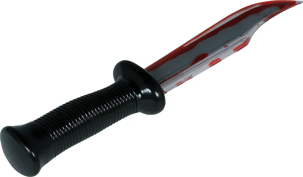 Blodig kniv, 34 cm