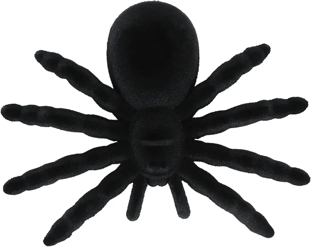 Edderkop i PVC, 14 cm