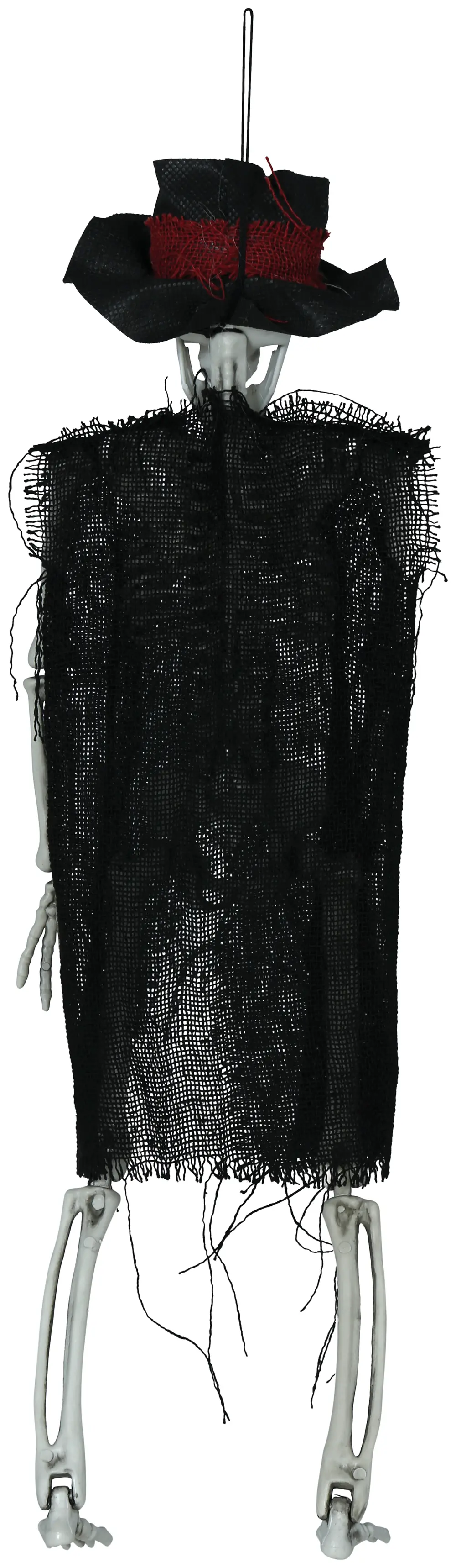 Hængende skelet med hat, 47 cm