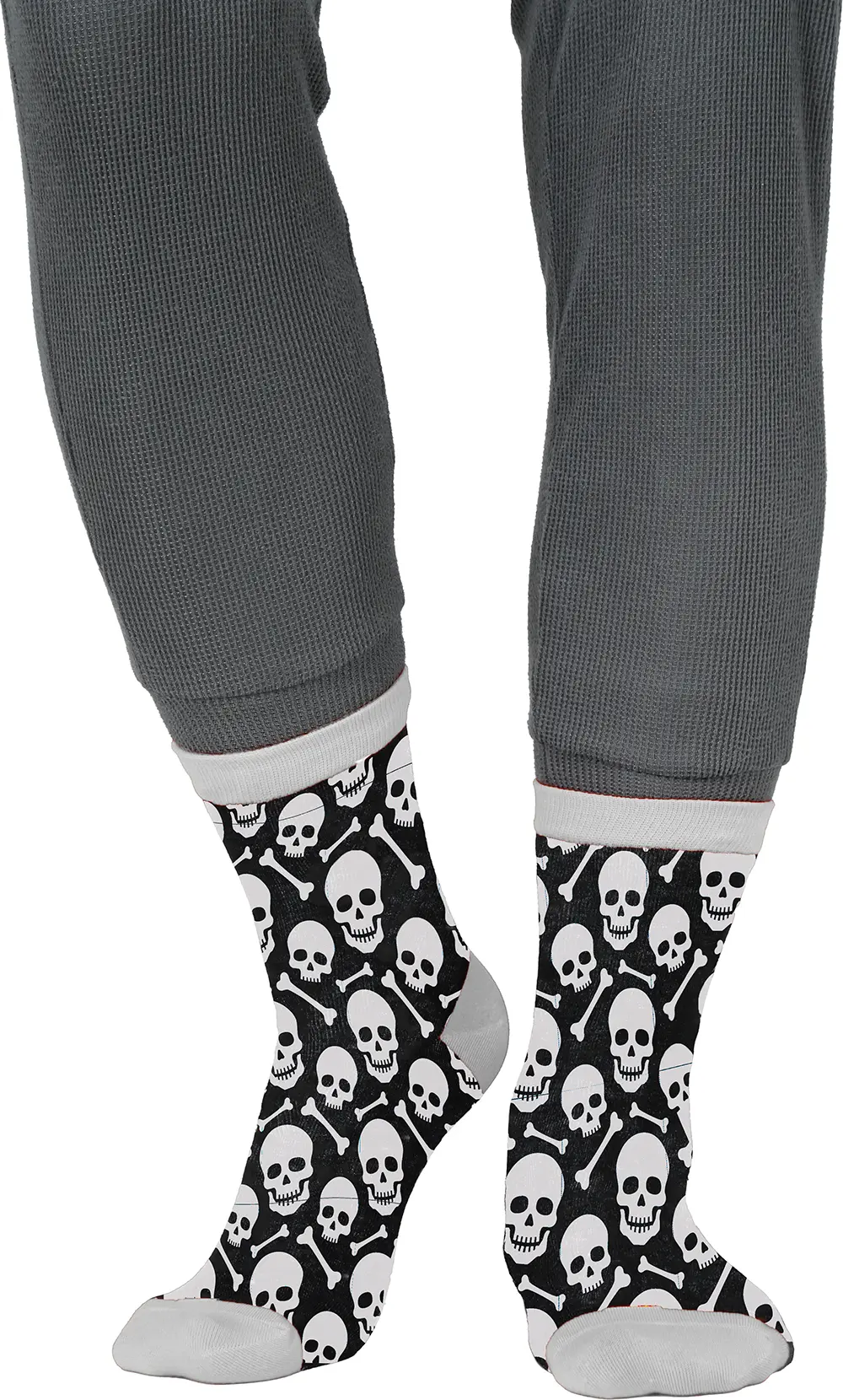 Halloweensokker, kranie, model 29377
