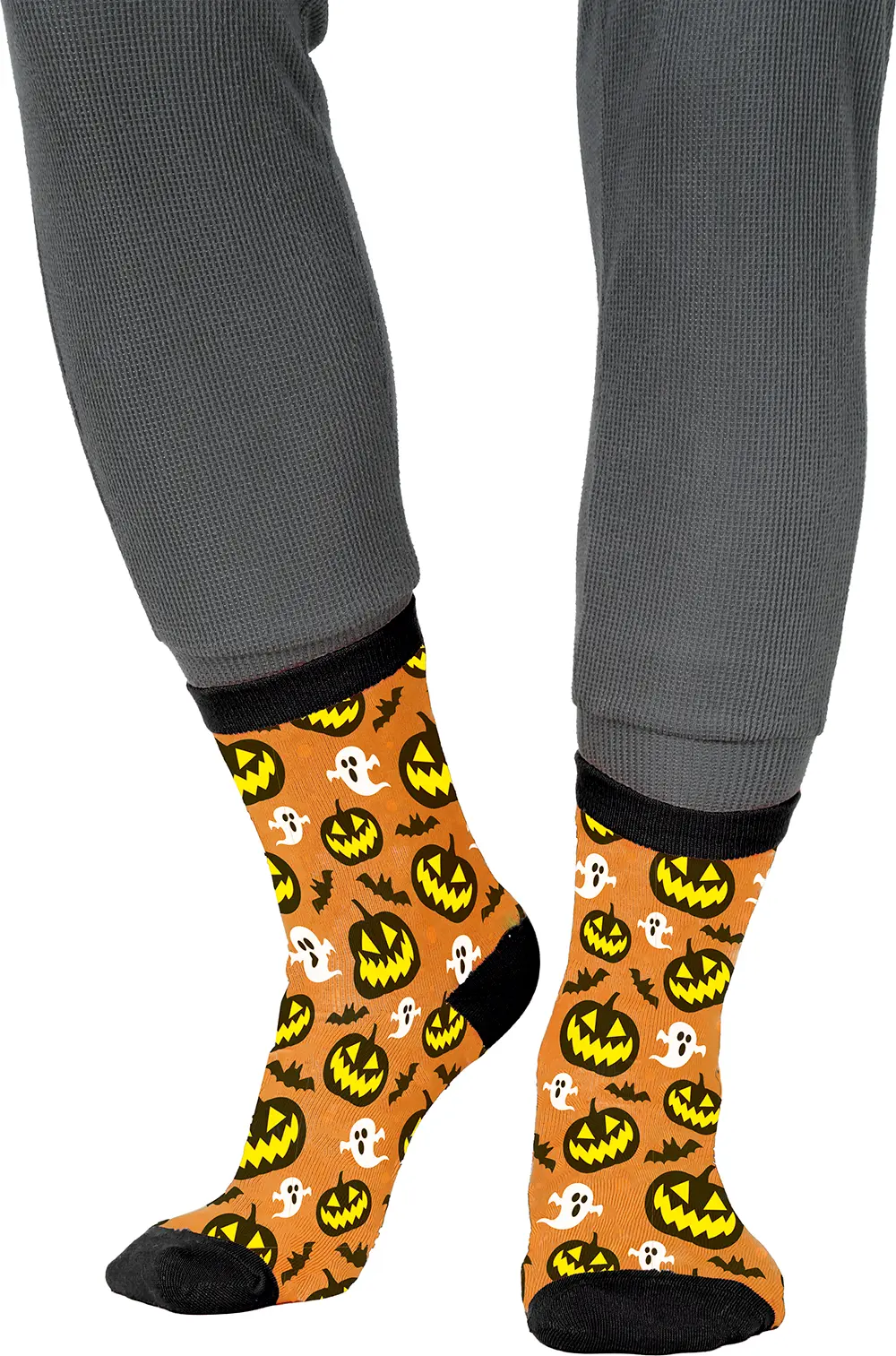 Halloweensokker, græskar og spøgelser, model 29385