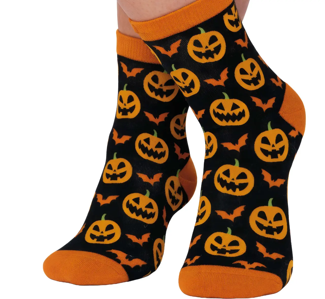 Halloweensokker, græskar, model 29387
