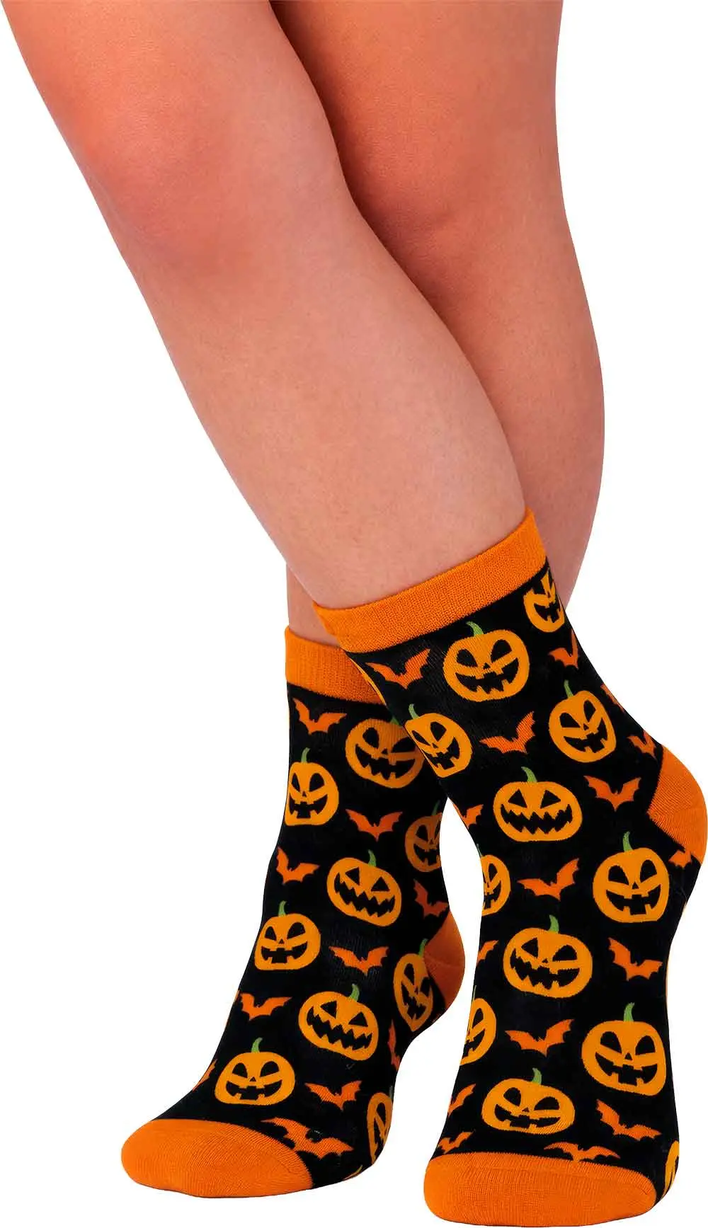 Halloweensokker, græskar, model 29387