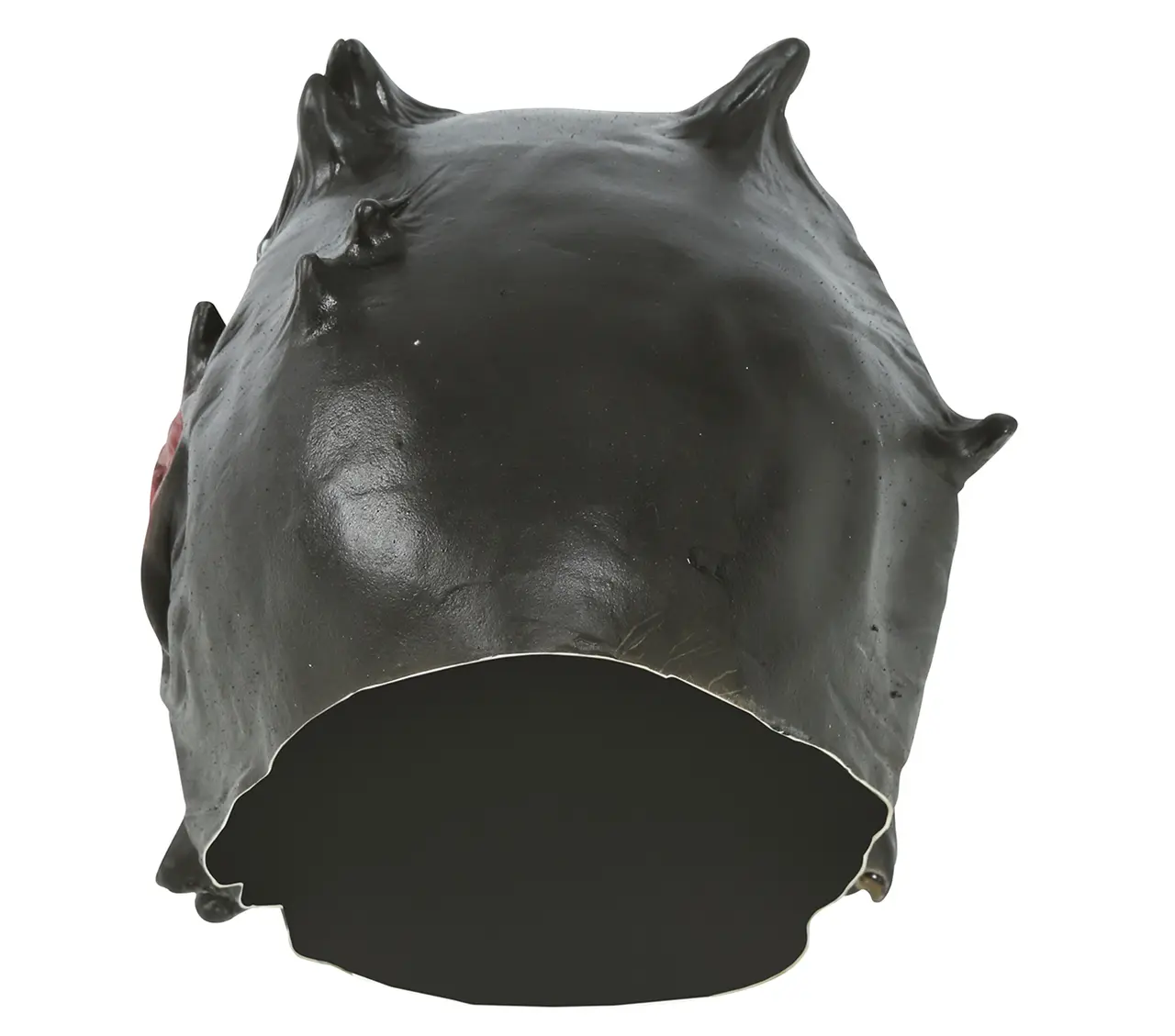 Sort heltemaske i latex
