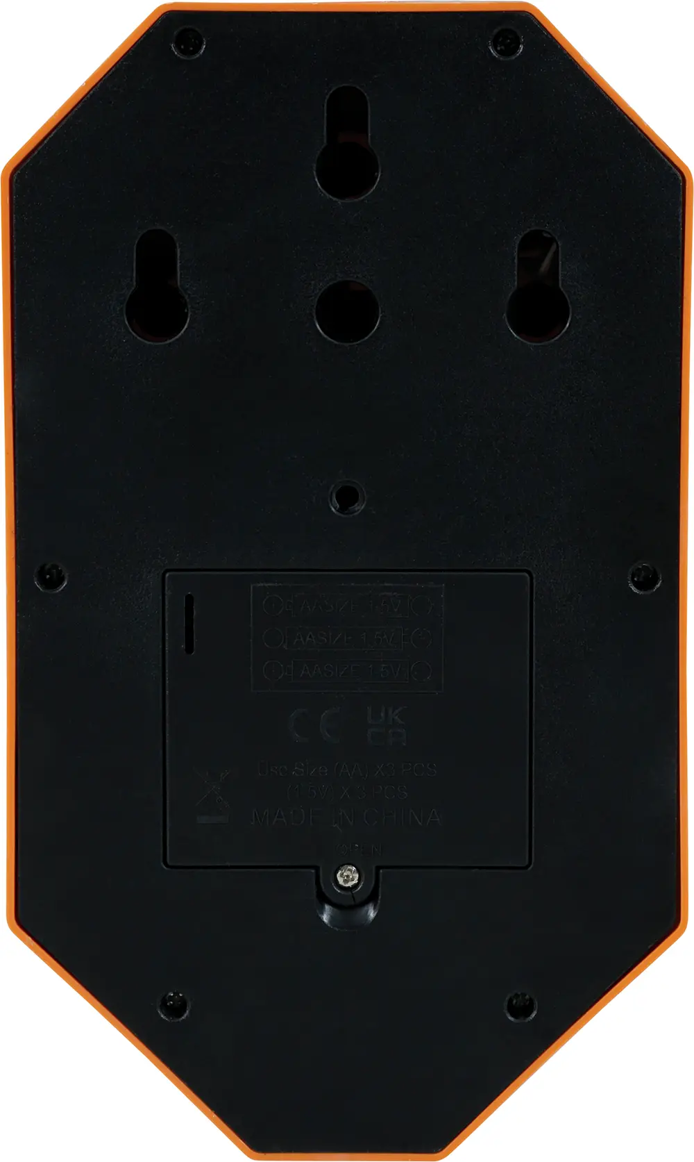 Græskardørklokke med lys, lyd og bevægelse, 20 × 11