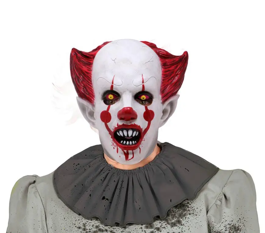 Dræberklovnemaske, latex