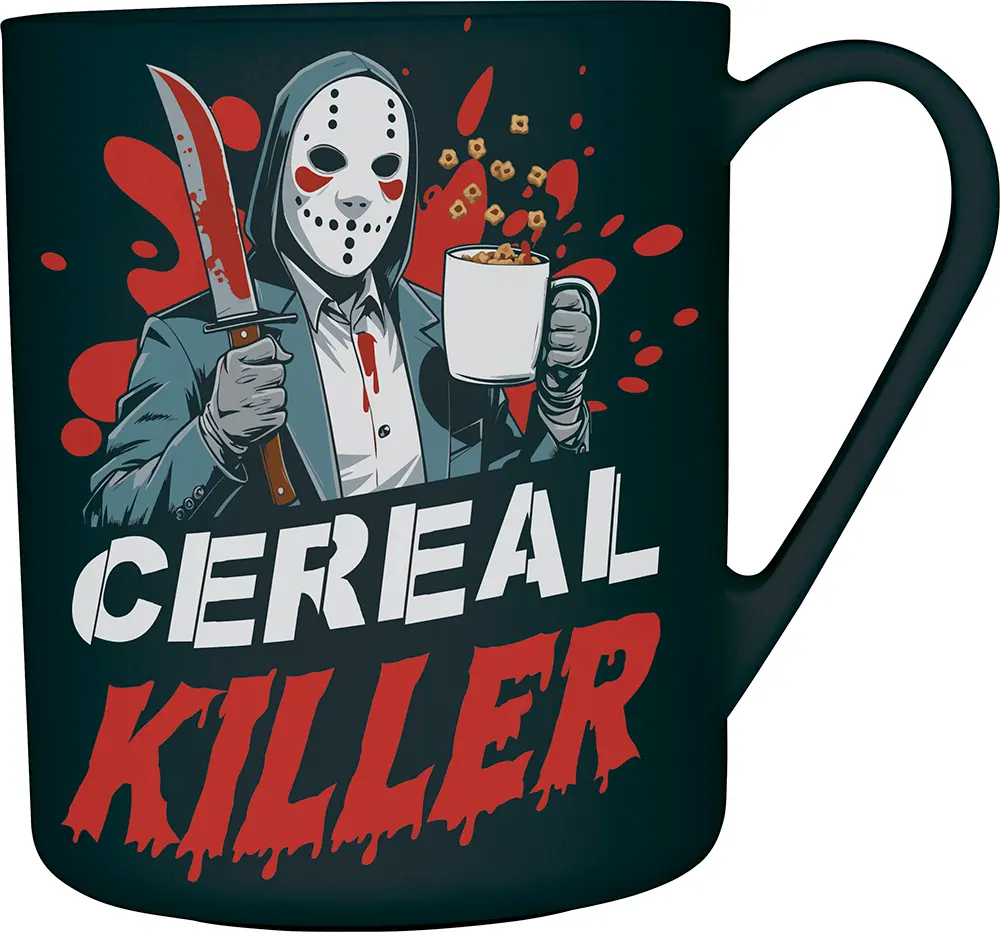 Krus "Cereal Killer", PVC, 10 cm
