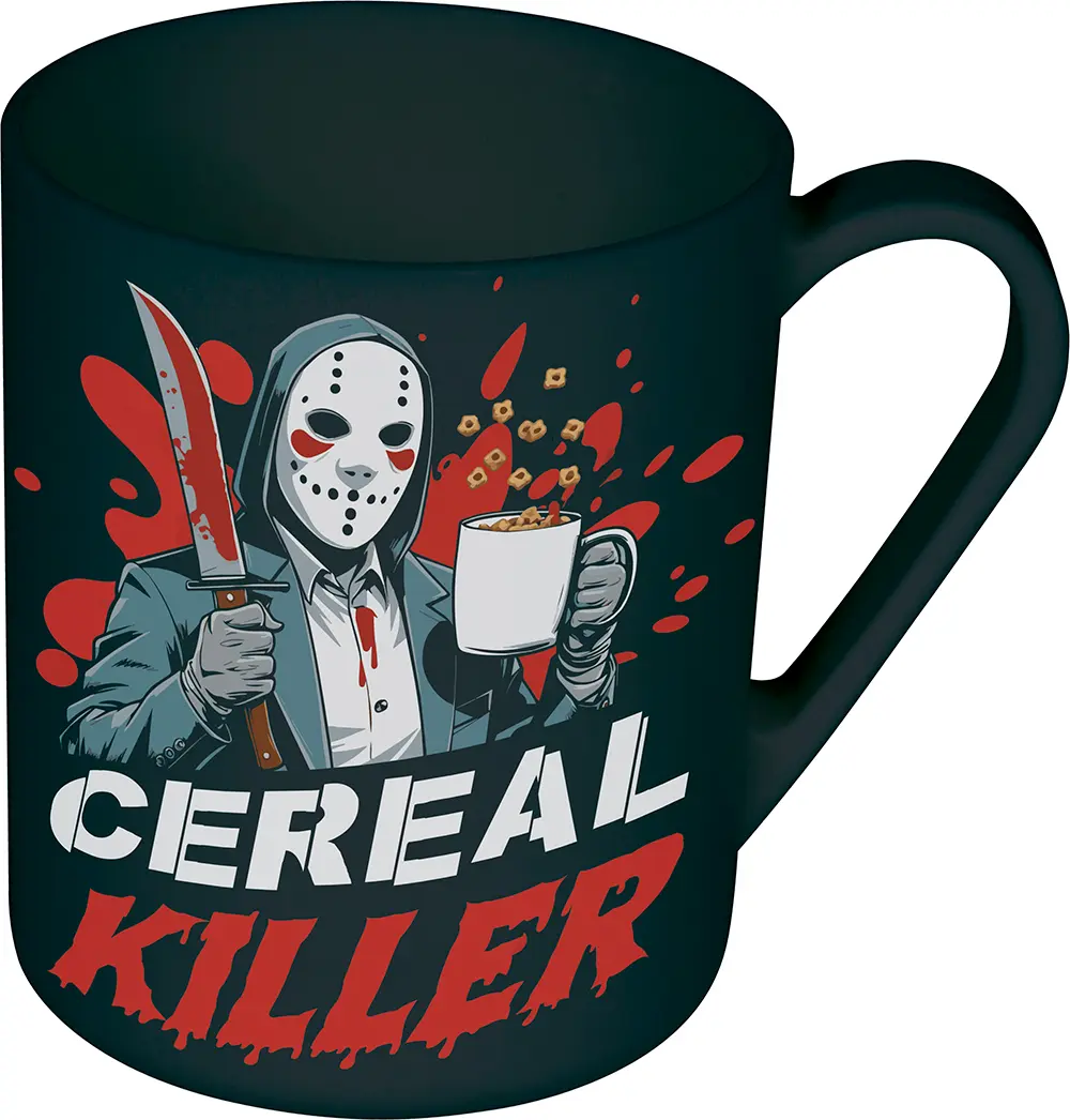 Krus "Cereal Killer", PVC, 10 cm