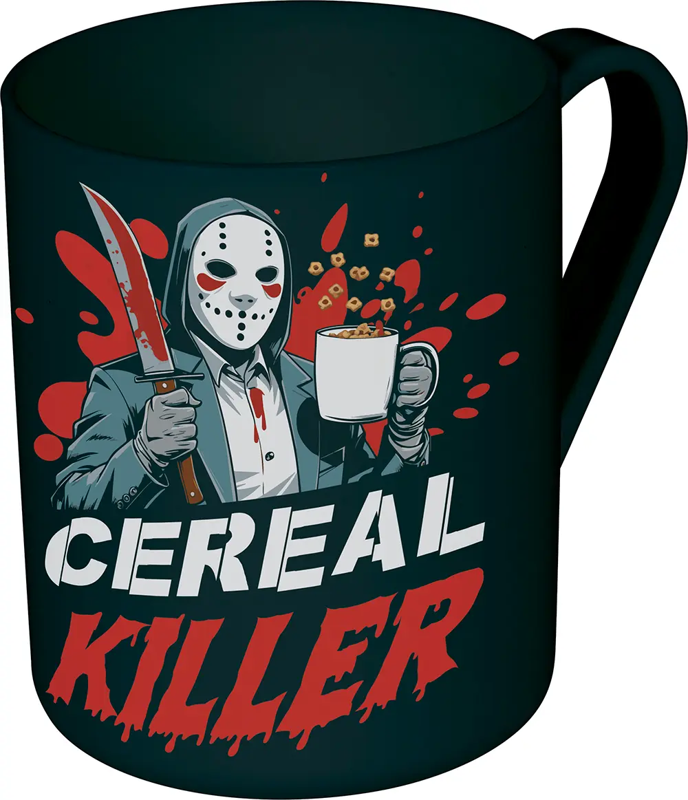 Krus "Cereal Killer", PVC, 10 cm