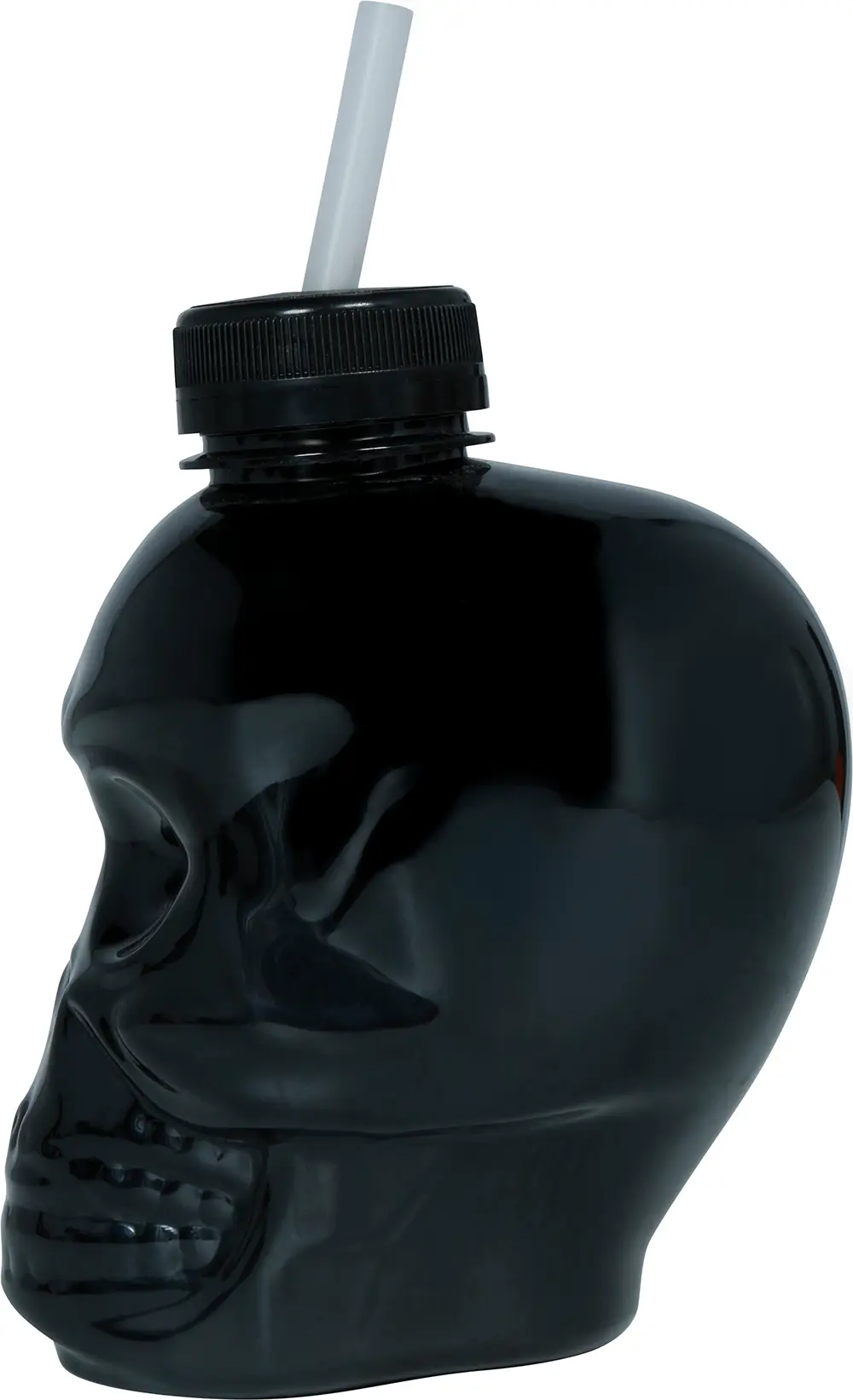 Kranieglas med sugerør, PVC, 14 cm