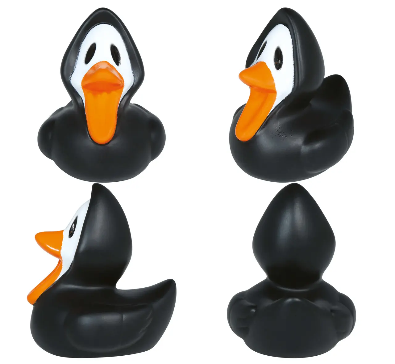 Halloween-badeand, assorterede, 6 cm