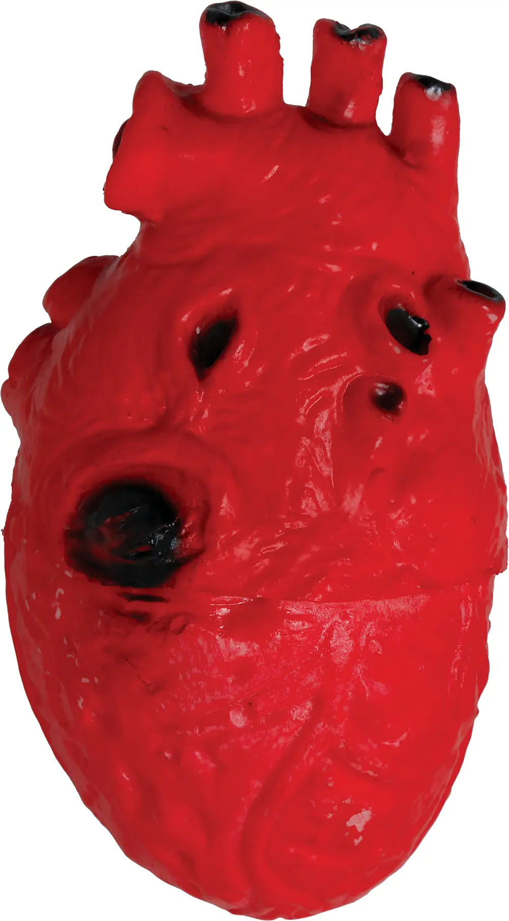 Hjerte i latex, 15 cm