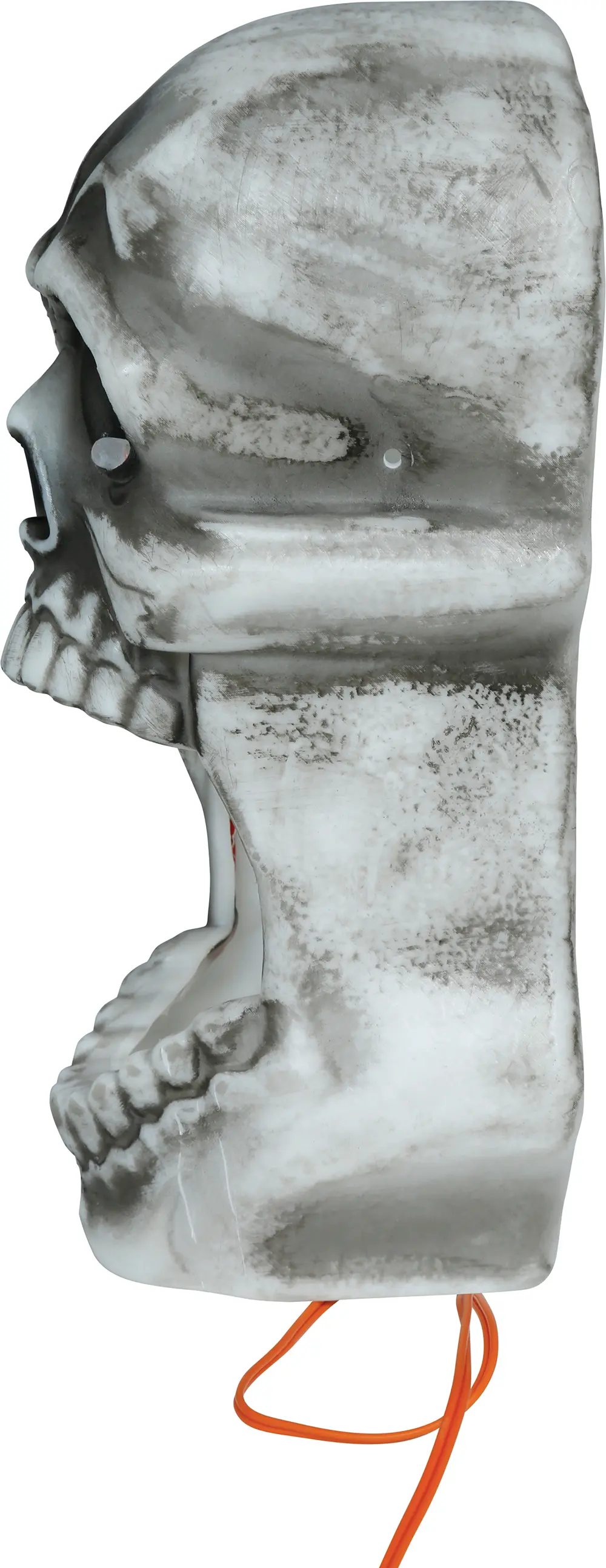 Kranielys med LED-flammeeffekt, PVC, 20 cm