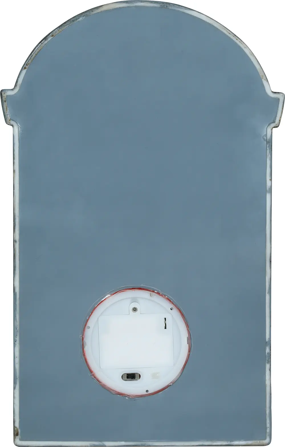 Gravsten med skeletter, lys, lyd og bevægelse, 31 × 18 cm