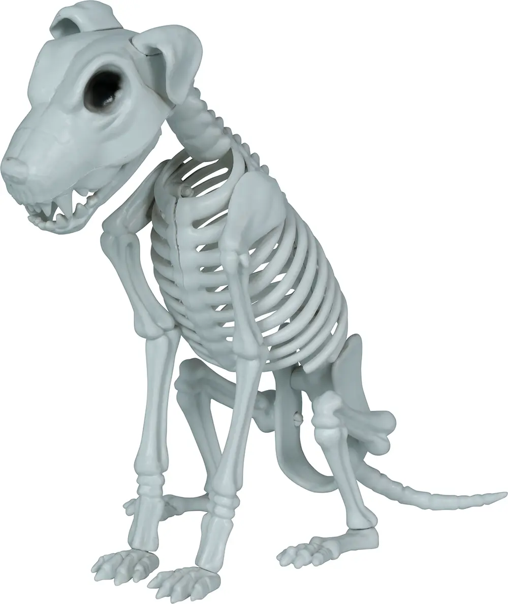 Skelethund, PVC, 38 cm