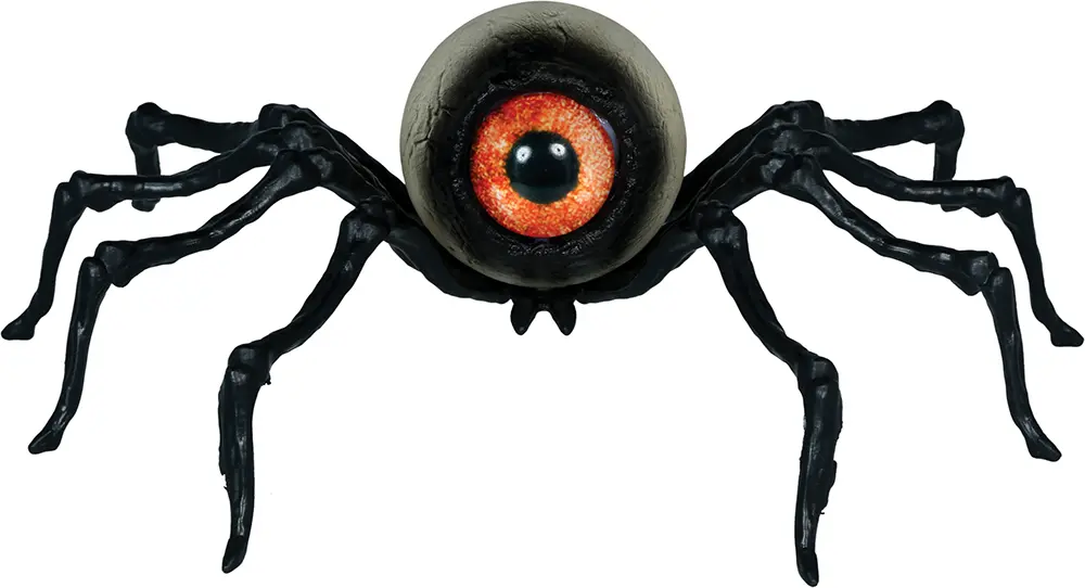 Edderkop med kæmpeøje, PVC, 16 cm