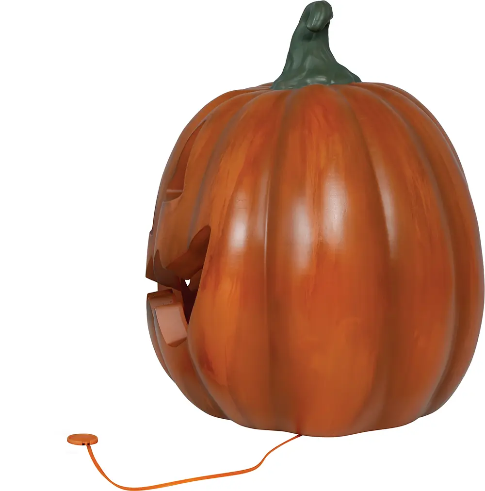 Græskar med kraftigt lys, 28 cm, model 29706