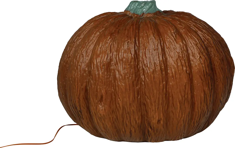 Skrækgræskar med kraftigt lys, PVC, 26 cm