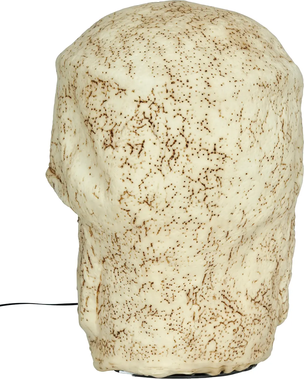 Talende kranie med lys, lyd og bevægelse, 30 cm