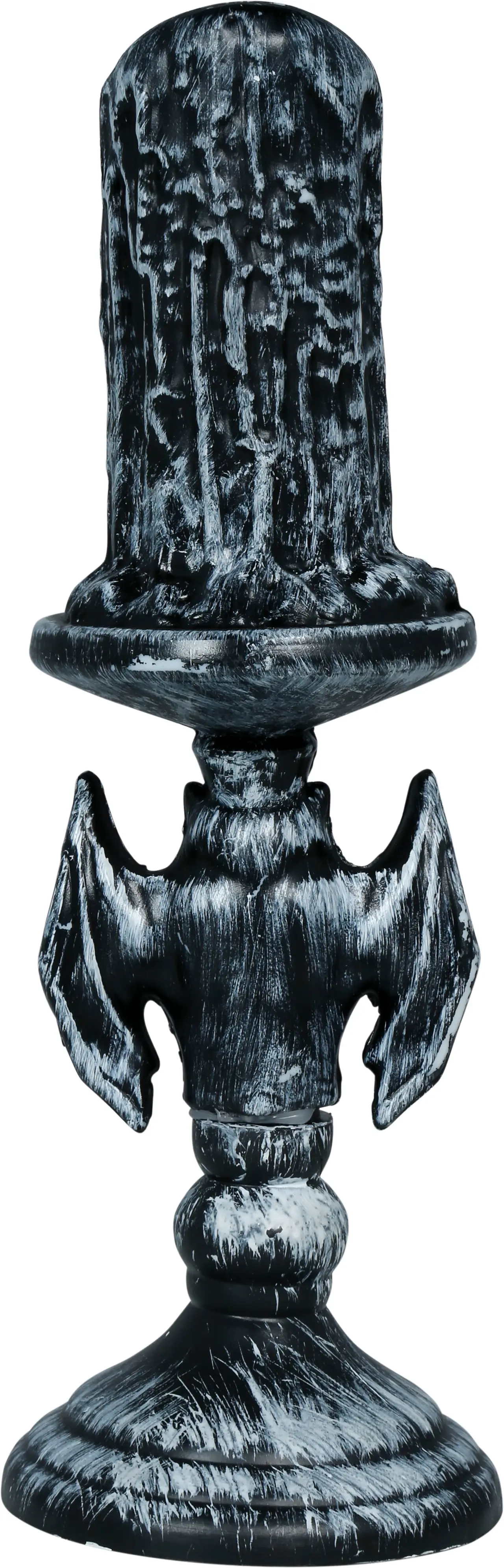 Kandelaber med flagermus og lys, PVC, 26 cm