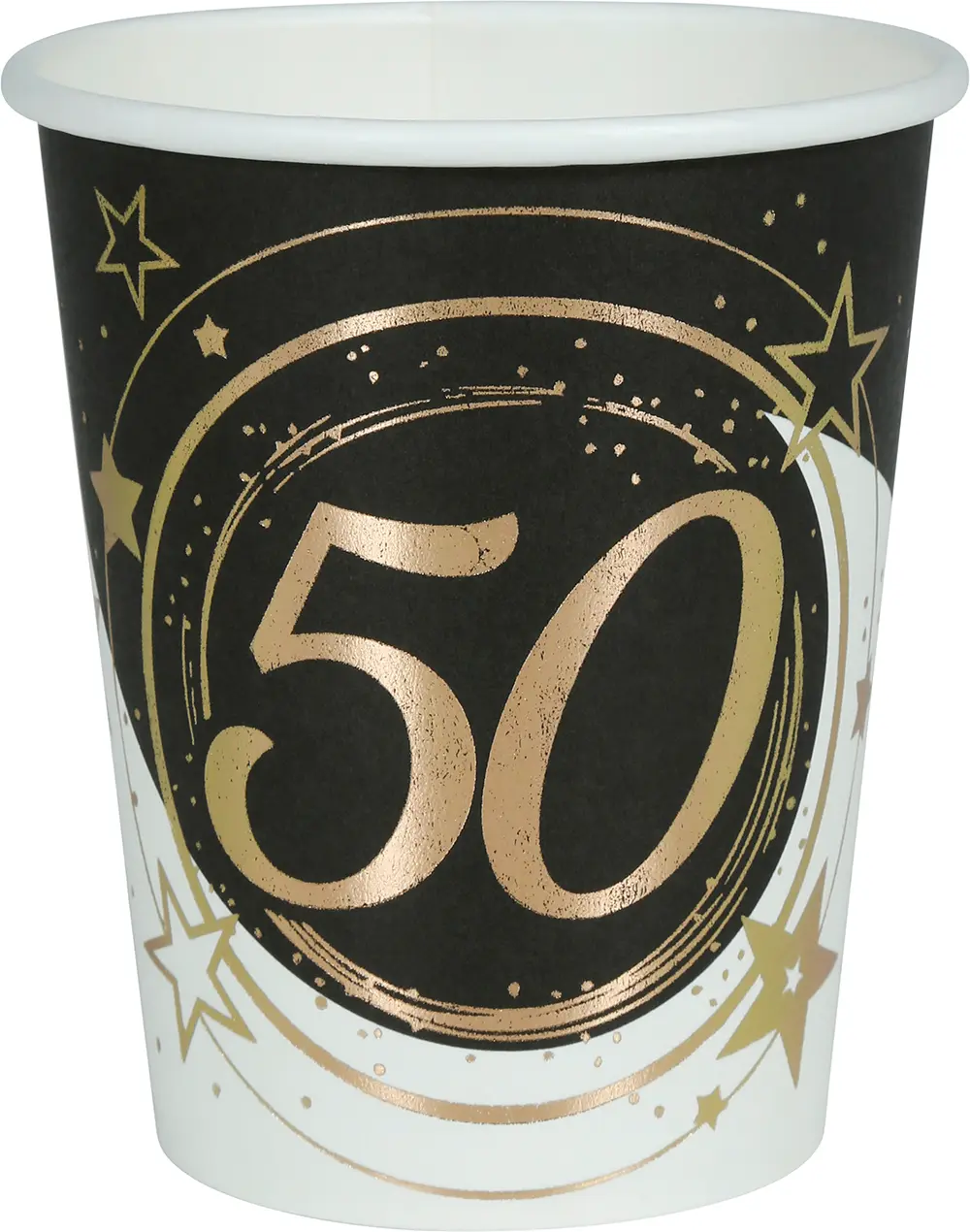 Pose med 6 bægre 50 år, 240 ml, 9 cm
