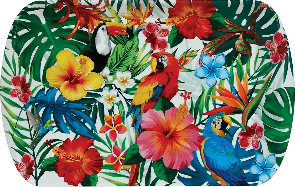 Hawaii-bakke 39 × 24 cm, plast