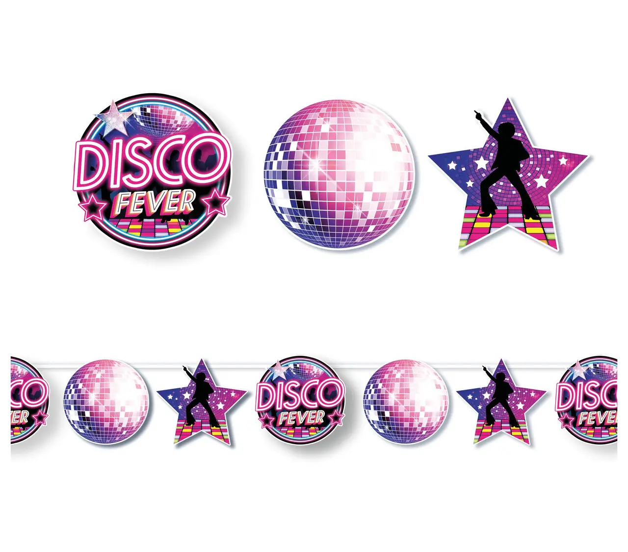Guirlande "Disco Fever", 300 cm