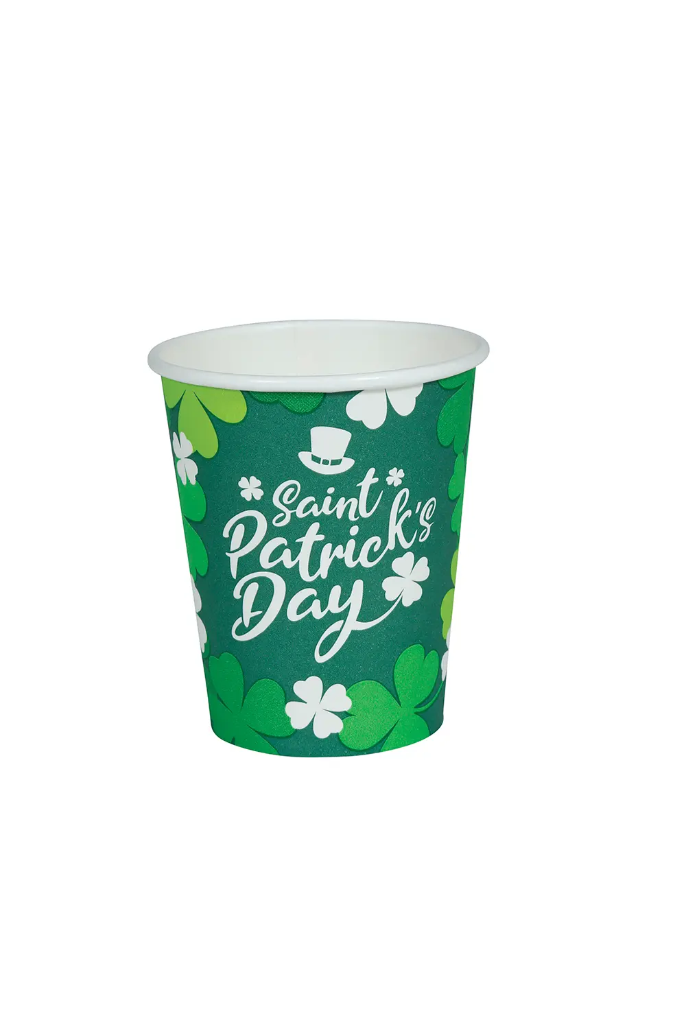 Pose med 6 St. Patrick's-bægre, 240 ml, 9 cm